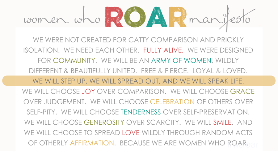 ROAR-MANIFESTO