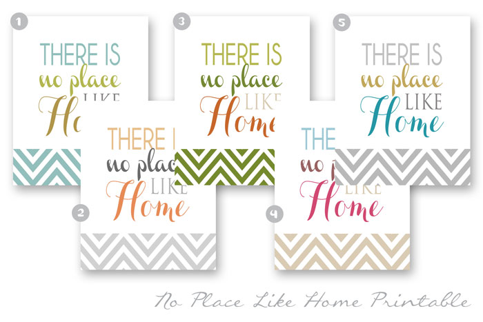 No Place Like Home {8 x 10 Printable} | Simply Bloom Co.